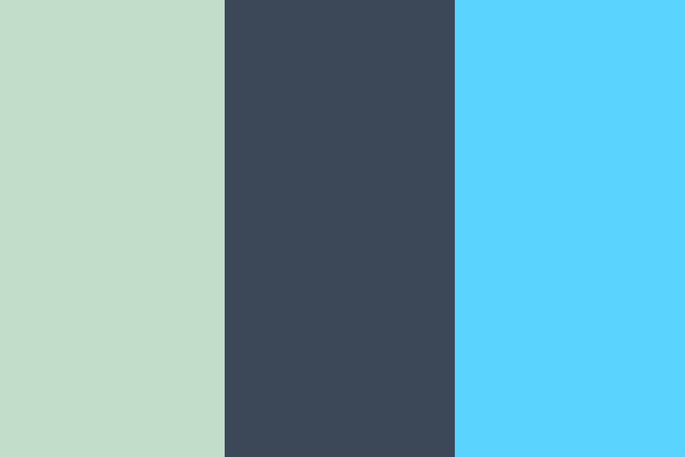 blue color shade combined with colors - pic 19