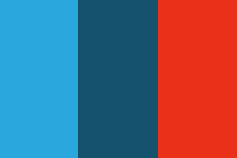 blue color shade combined with colors - pic 5