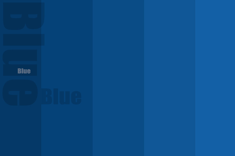 color combinations with blue