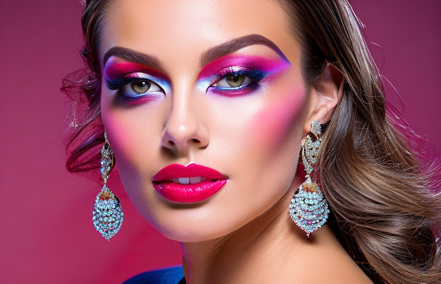 Fashion model posing for a photo shoot