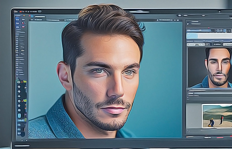 Effects of Portrait Photo Editing on Marketing and Sales