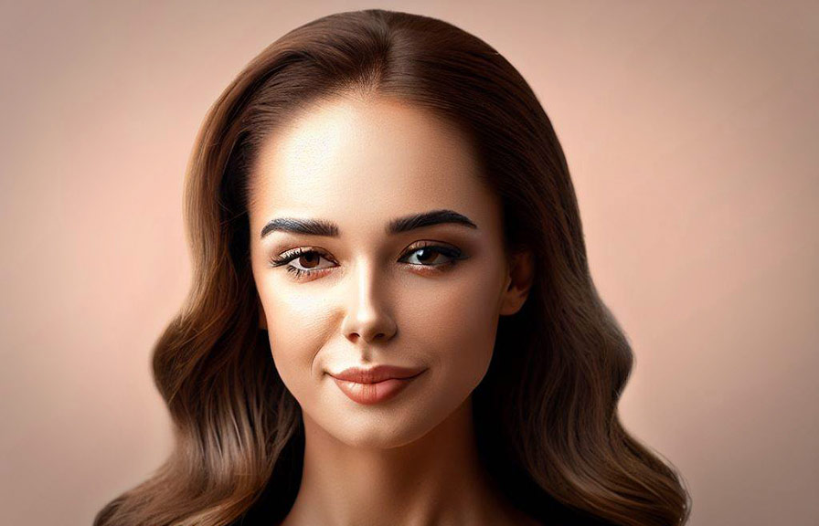 Photo with an unwanted object seamlessly removed using retouching techniques and tools