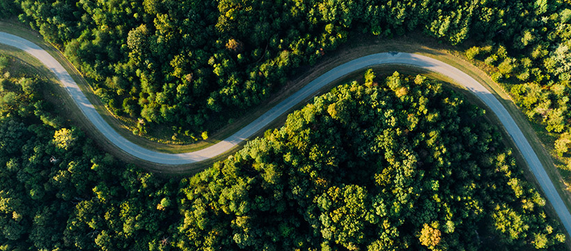 facebook photo cover of a road