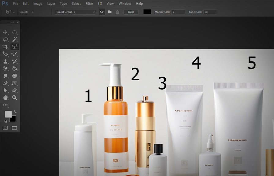 Tips on How to Use the Count Tool in Photoshop