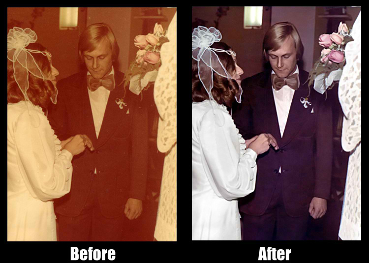 Restoring old photos | Professional service at $16