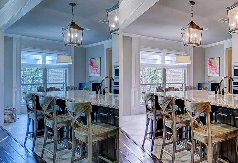 Real estate photo retouch service