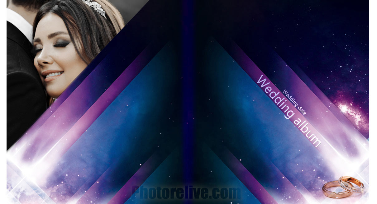 wedding album cover design