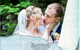 wedding cover back and front