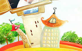 Cartoon Wedding photo