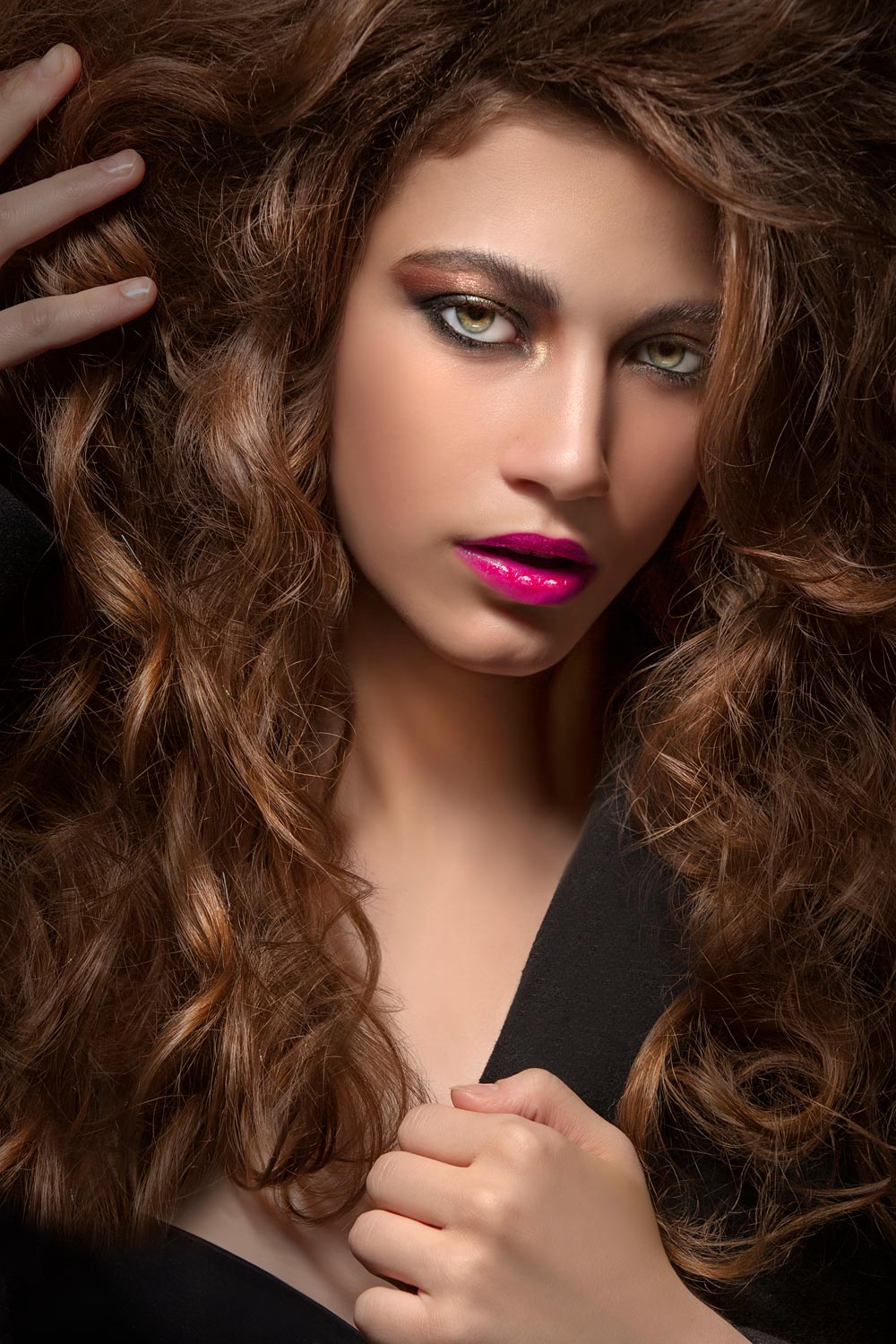 Hair and lips Highend photo Makeup Retouching service