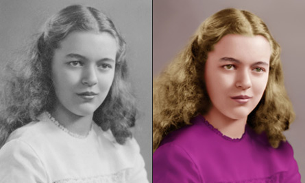 Photo restoration service service